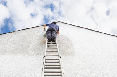 Peinture extérieure à Tilleux — façades et ravalement